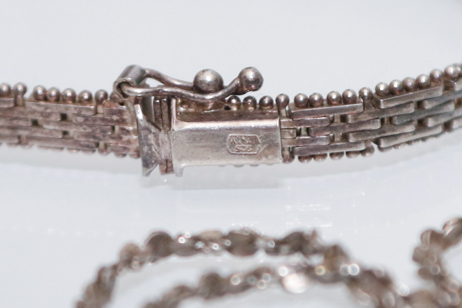 Assortment of 925 Sterling Marked Jewelry