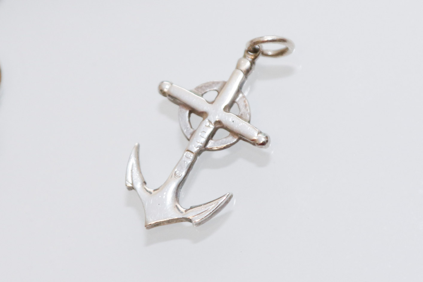 Two Sterling Silver Charm Bracelets with Collection of 925 Stamped Charms