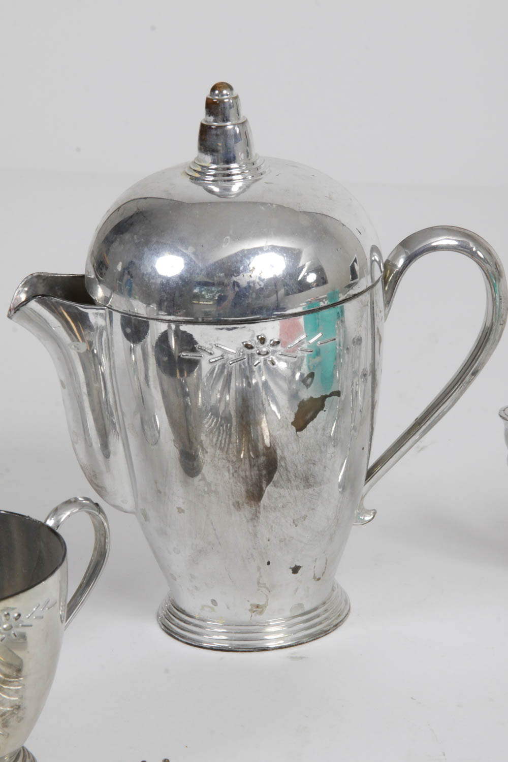 Vintage Children's Tea Set and Dishes