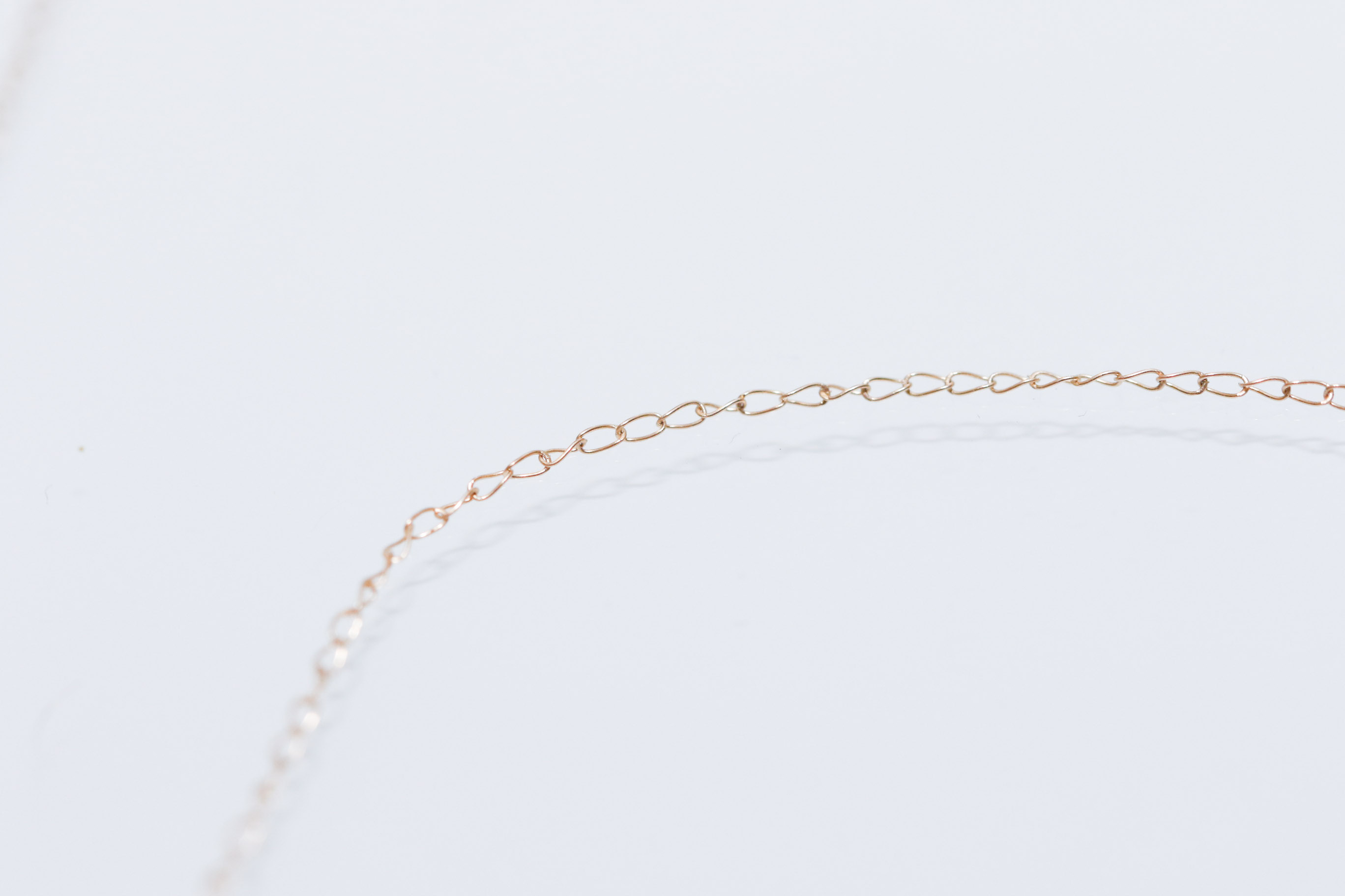 14K Gold Tri-Color Pendant on 10K Gold Chain Necklace