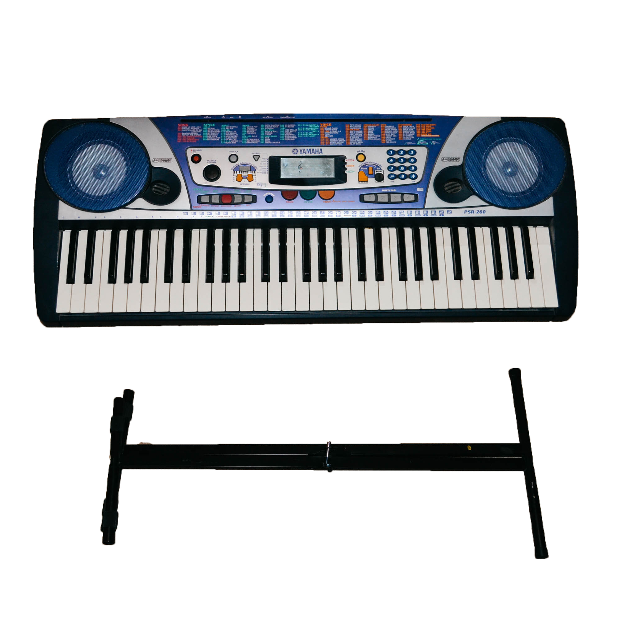 Yamaha PSR-260 Keyboard With Stand