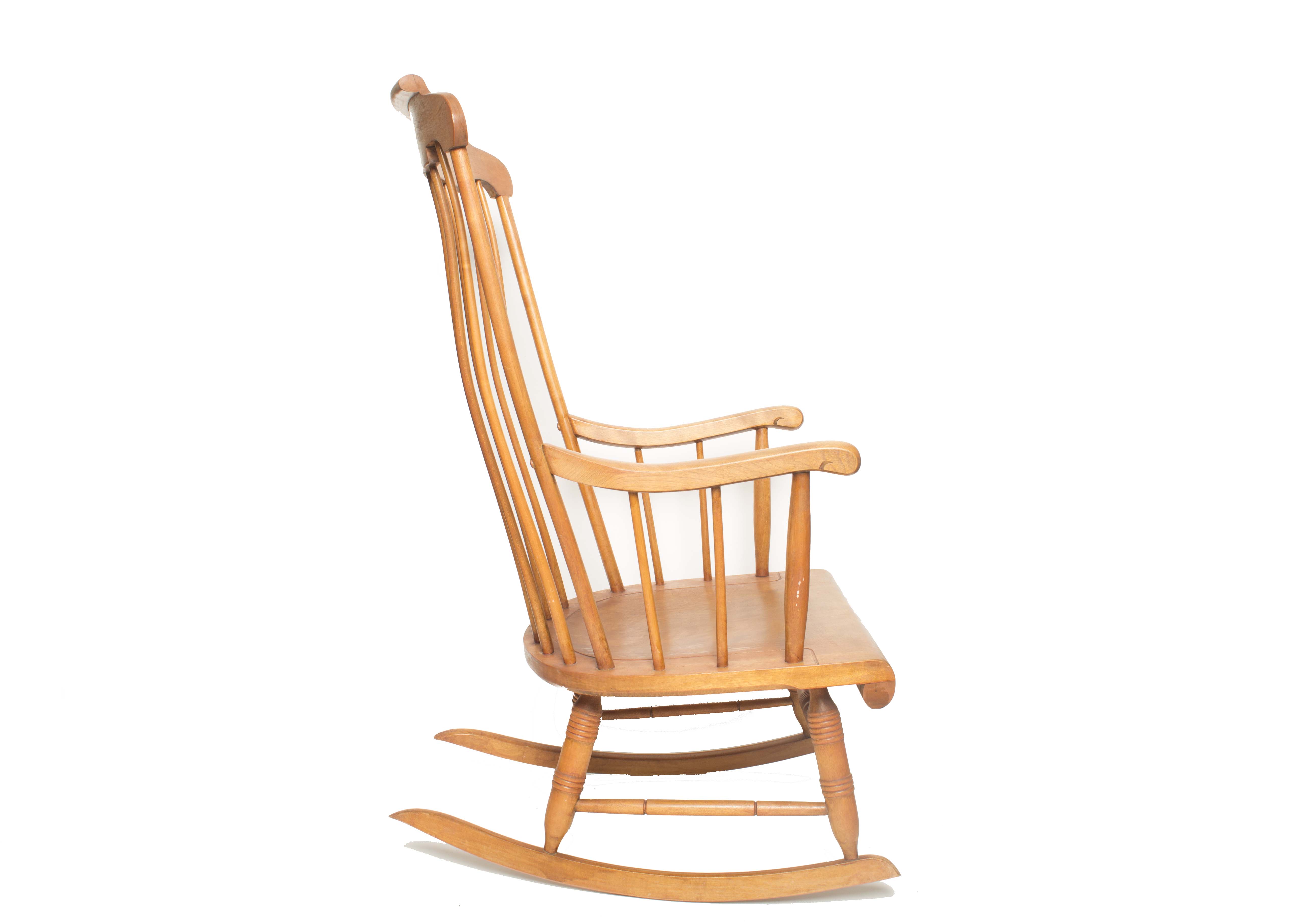 Vintage Windsor Style Rocking Chair