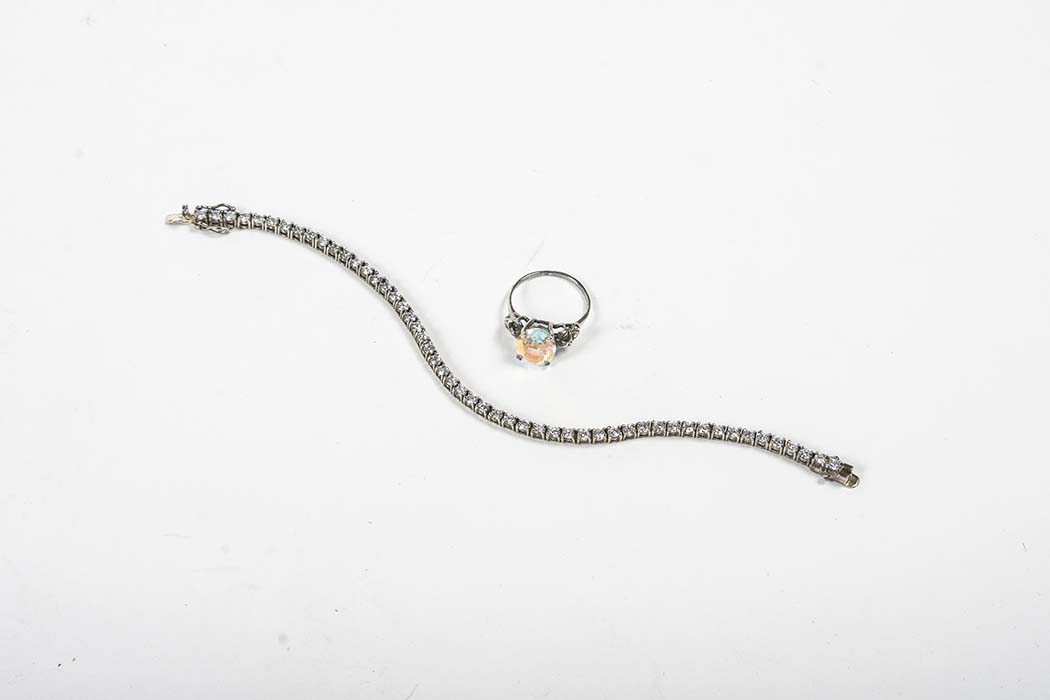 Sterling Bracelet and Ring