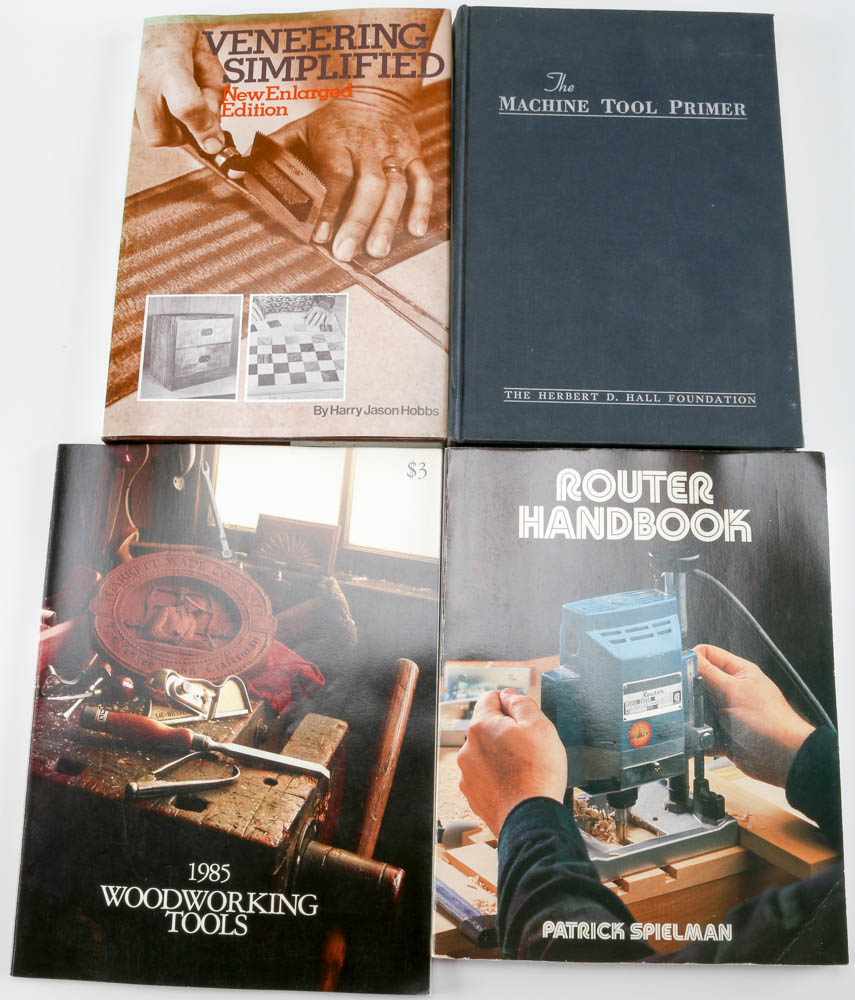 Selection of Building, Plumbing, and Woodworking Books