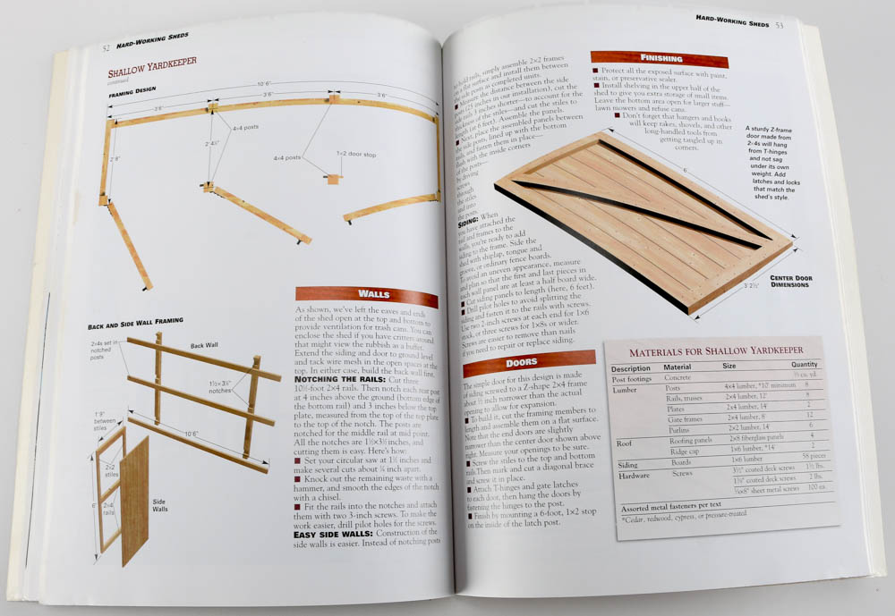 Selection of Building, Plumbing, and Woodworking Books