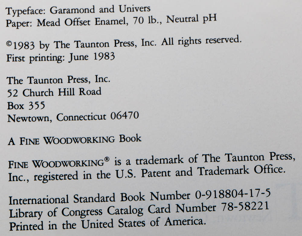 Selection of Building, Plumbing, and Woodworking Books