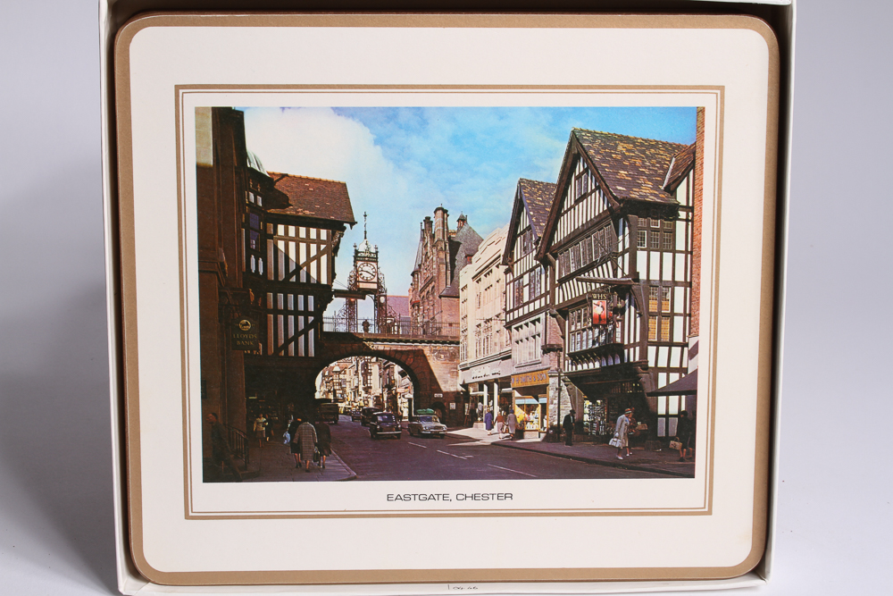 Two Sets of Vintage Hardboard Placemats