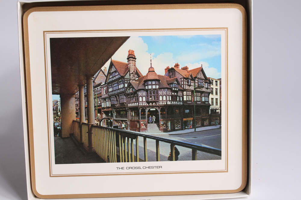 Two Sets of Vintage Hardboard Placemats