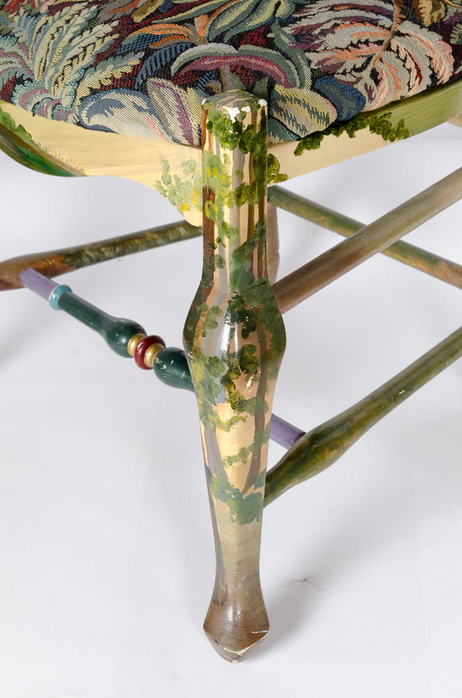 MacKenzie-Childs Forest Fish Chair