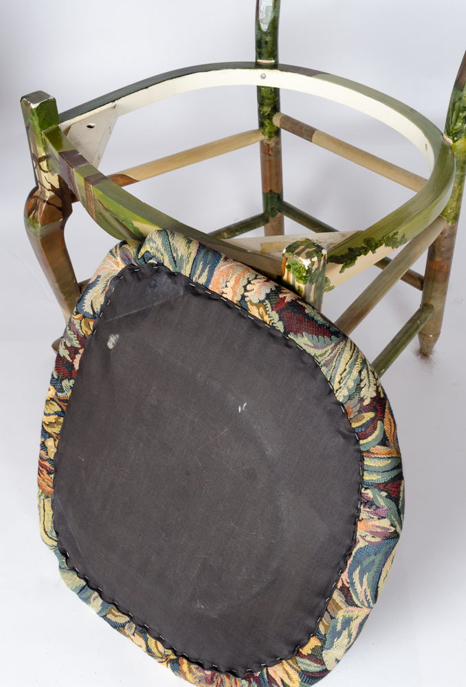 MacKenzie-Childs Forest Fish Chair