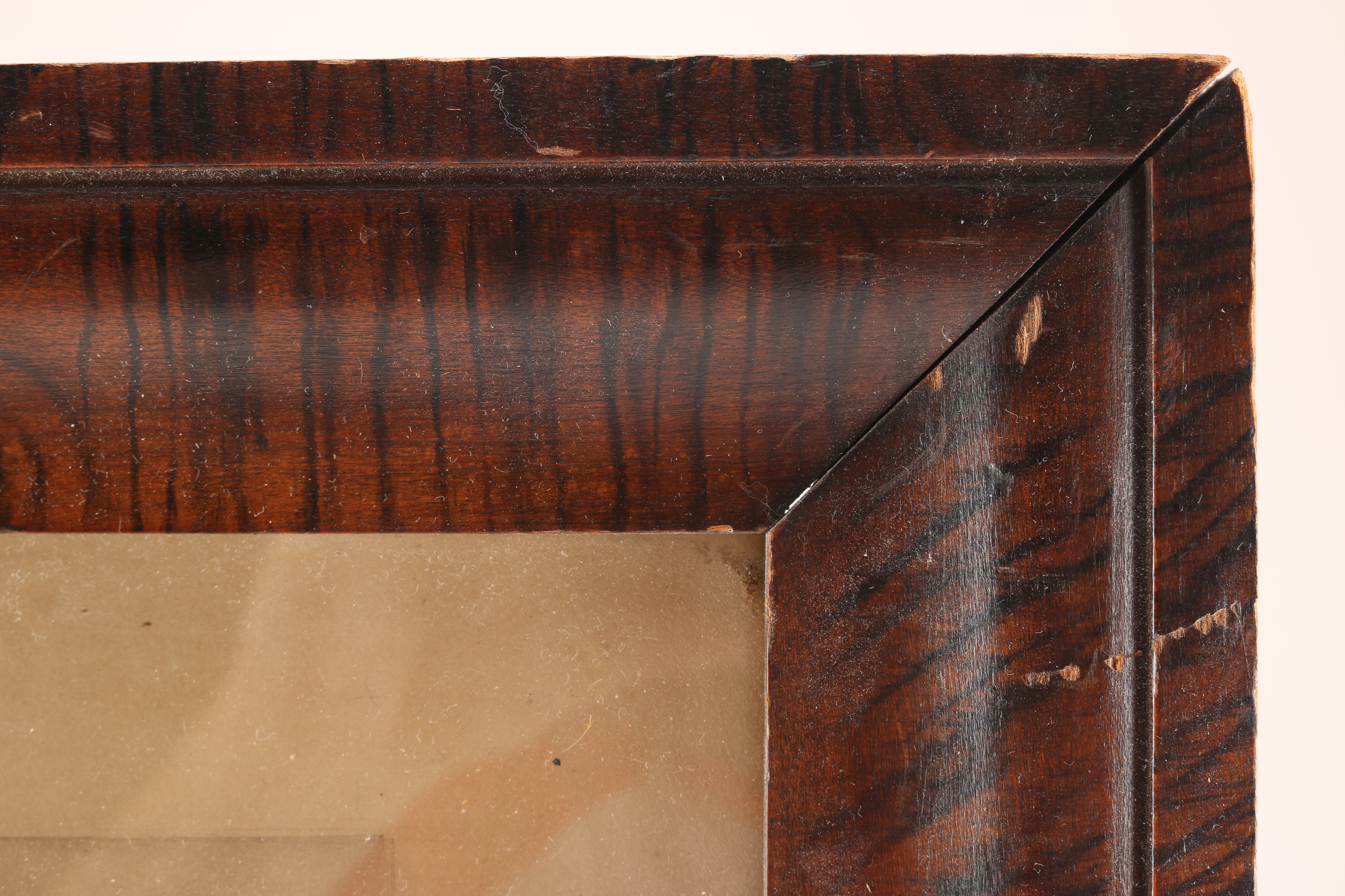 Antique J. Haller Dry Point Engraving on Woven Paper