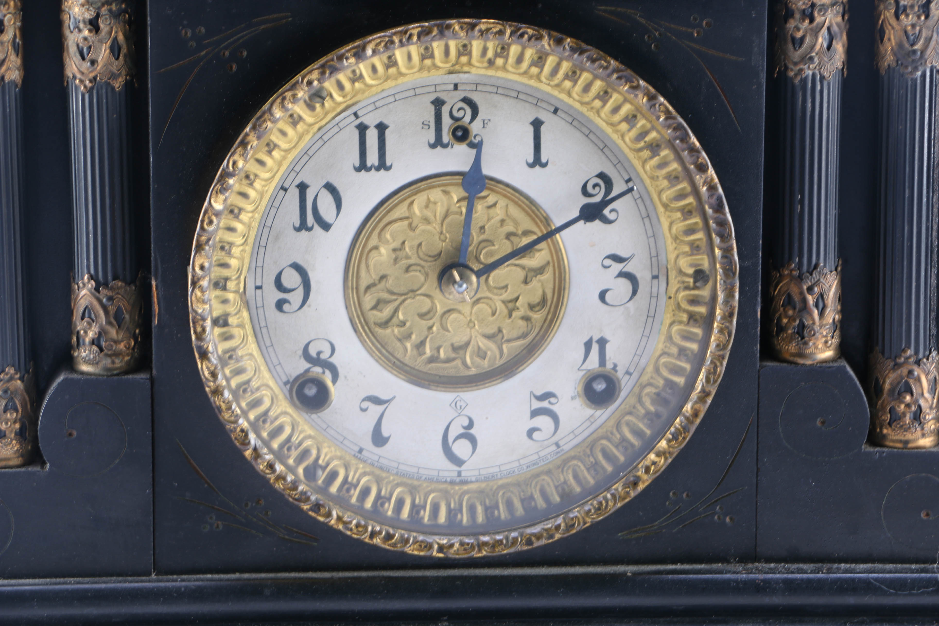 Antique William L. Gilbert Company Mantel Clock