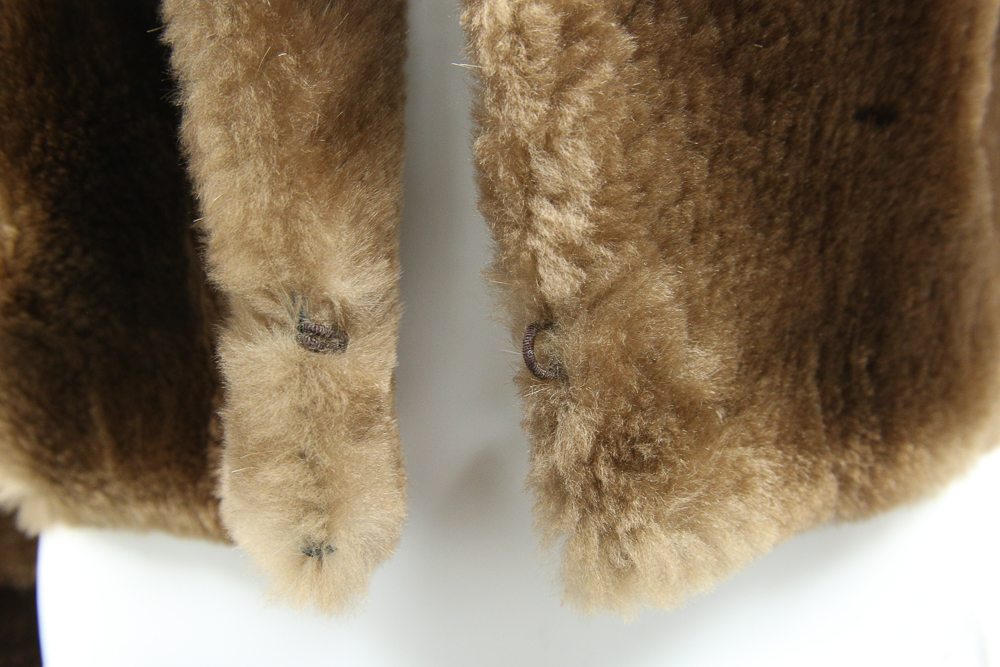 Vintage Marshall Field & Co. Sheared Alpaca Jacket