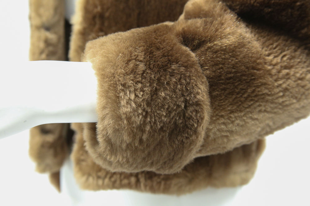 Vintage Marshall Field & Co. Sheared Alpaca Jacket