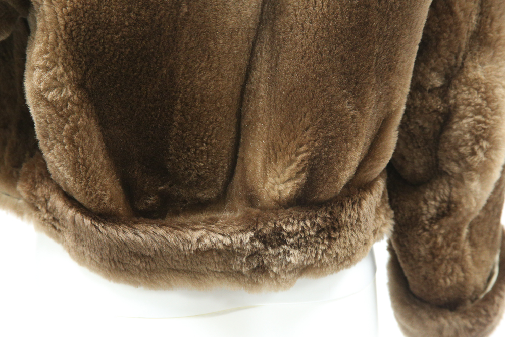 Vintage Marshall Field & Co. Sheared Alpaca Jacket