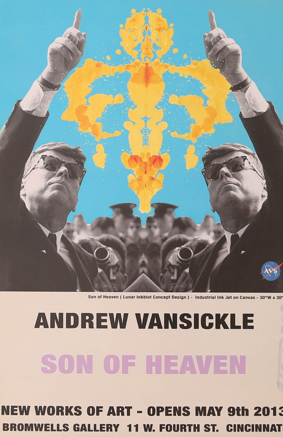 Large Collection of Signed Exhibition Posters Including Paul Warhola