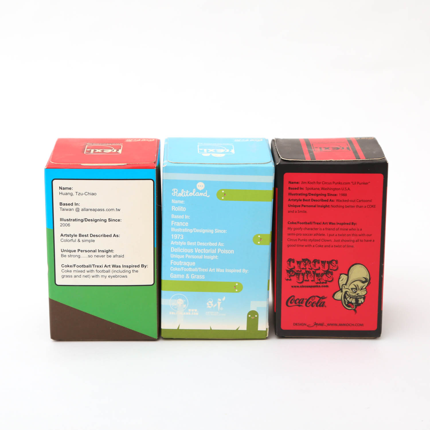 Set of "We All Speak Football" Art Figurines