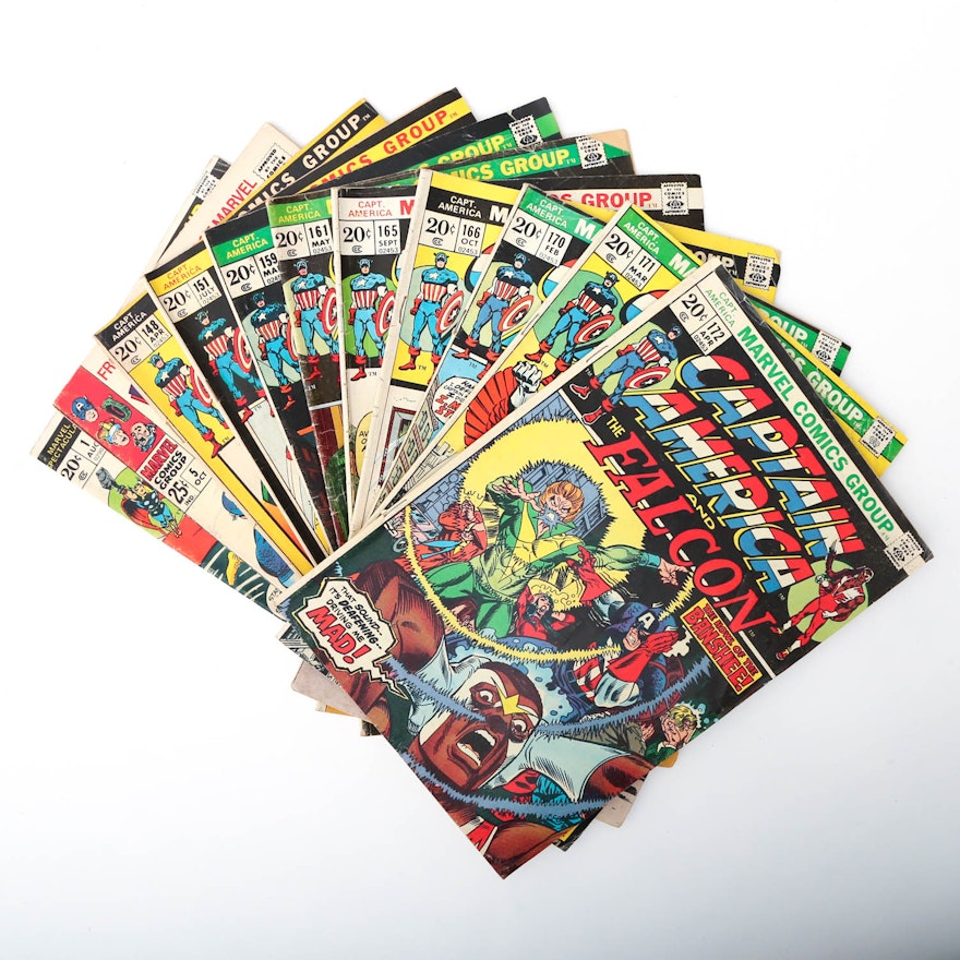 Grouping of Vintage Marvel Comic Books