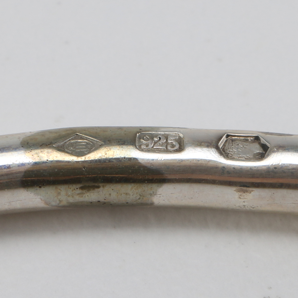 Cartier Sterling and Crystal Caviar Set