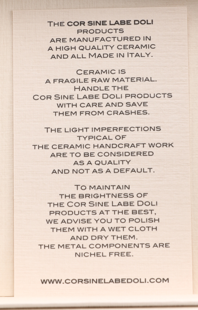 Three Cor Sine Labe Doli Lapel Pins