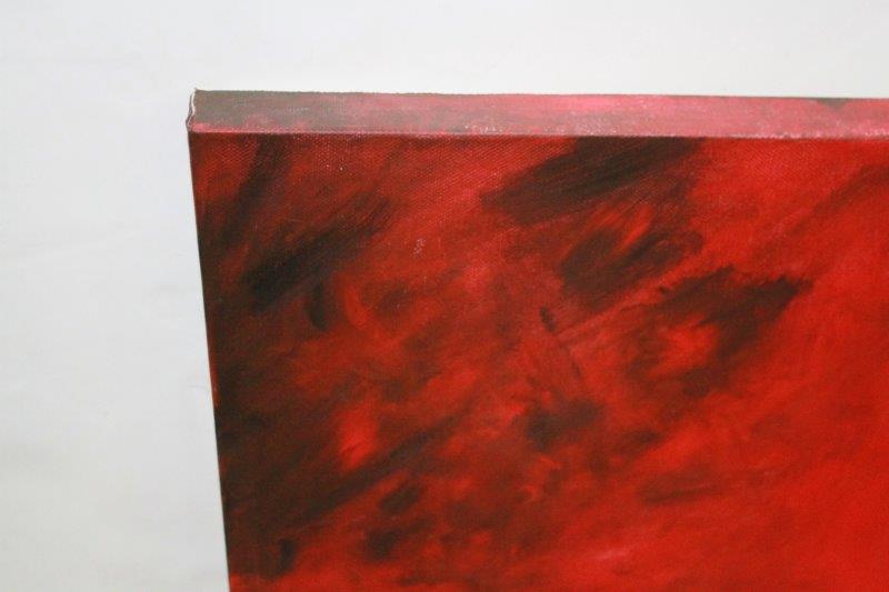 Original Abstract Oil On Canvas