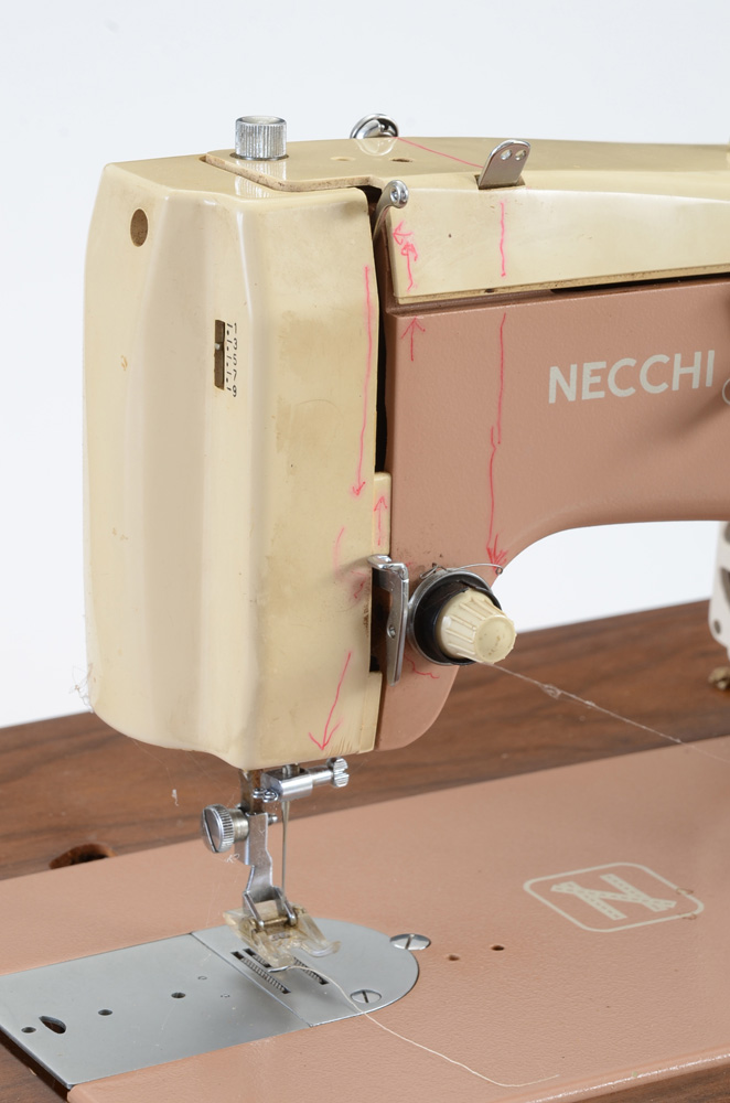 Necchi Vintage Sewing Machine Table