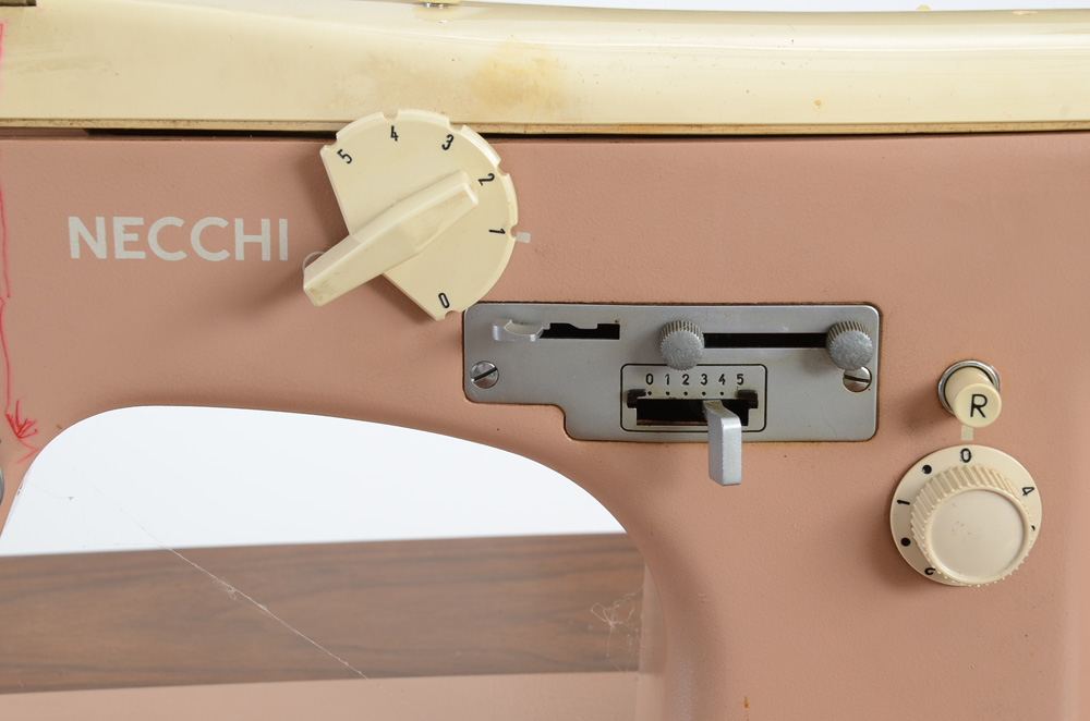 Necchi Vintage Sewing Machine Table