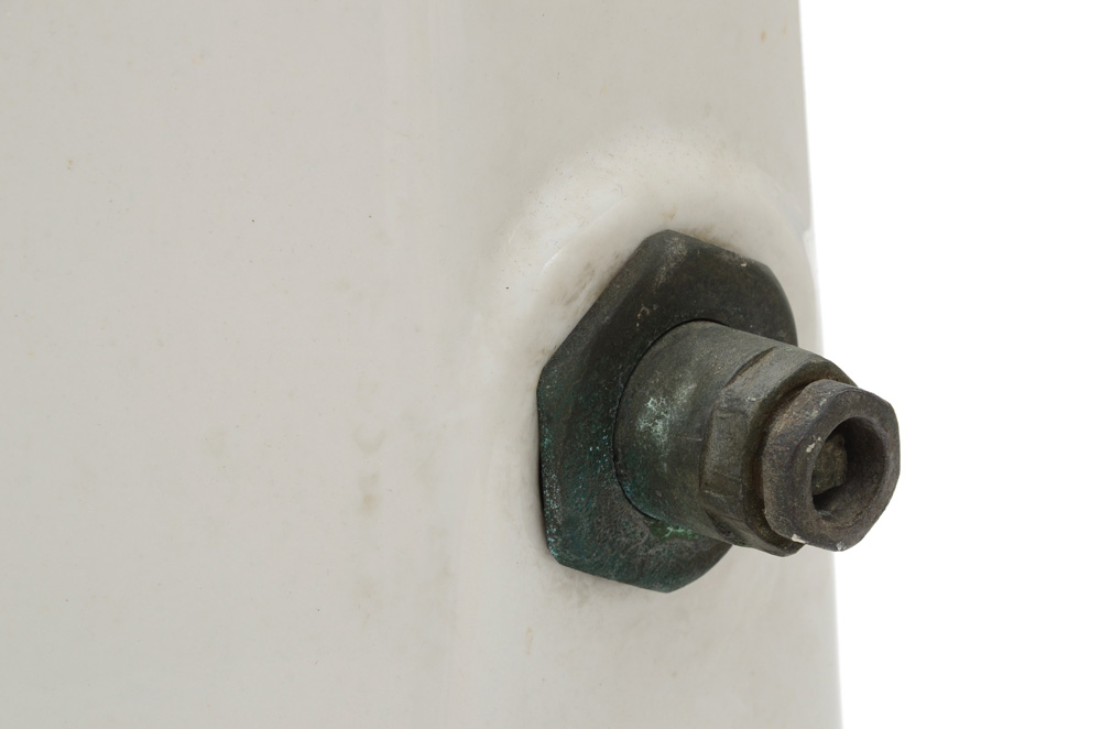 Vintage Crane Porcelain Water Fountain