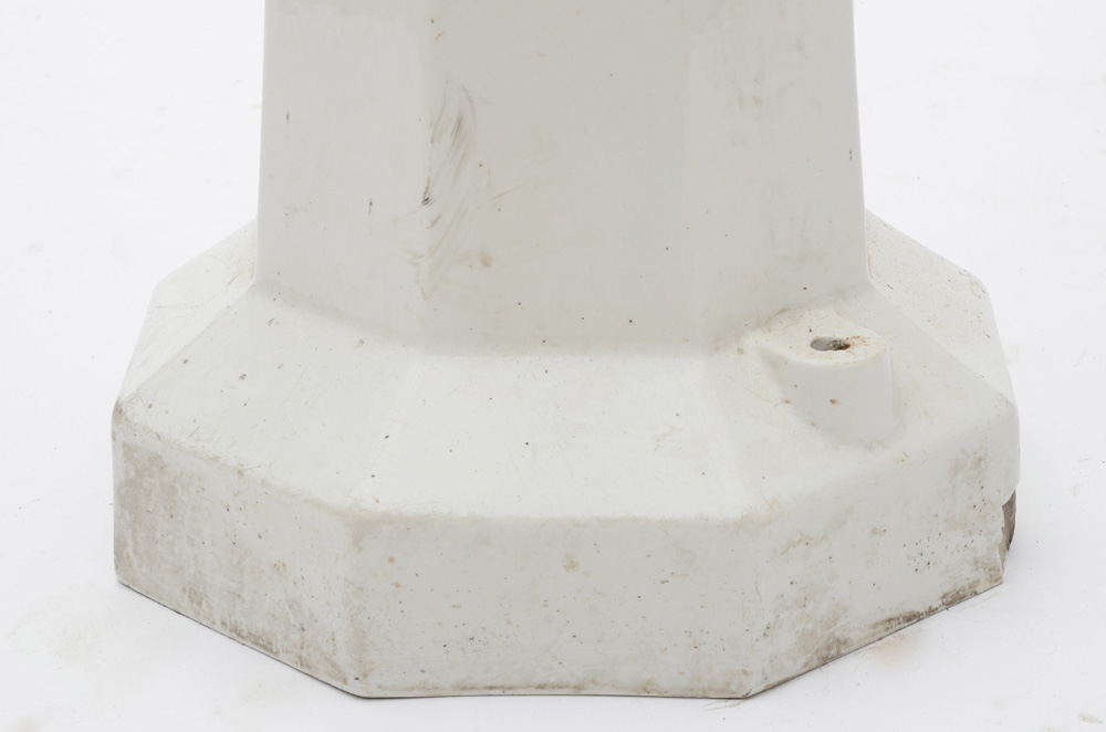 Vintage Crane Porcelain Water Fountain