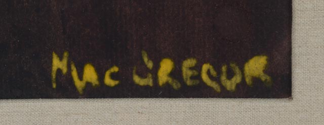 John MacGregor Original Watercolor Still Life