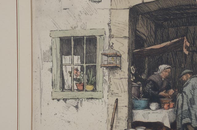 Tavik Frantisek Šimon Original Signed Soft Ground Etching - WVXU