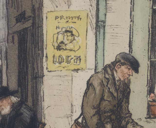 Tavik Frantisek Šimon Original Signed Soft Ground Etching - WVXU