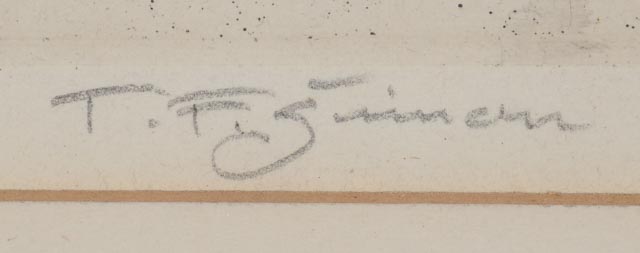 Tavik Frantisek Šimon Original Signed Soft Ground Etching - WVXU