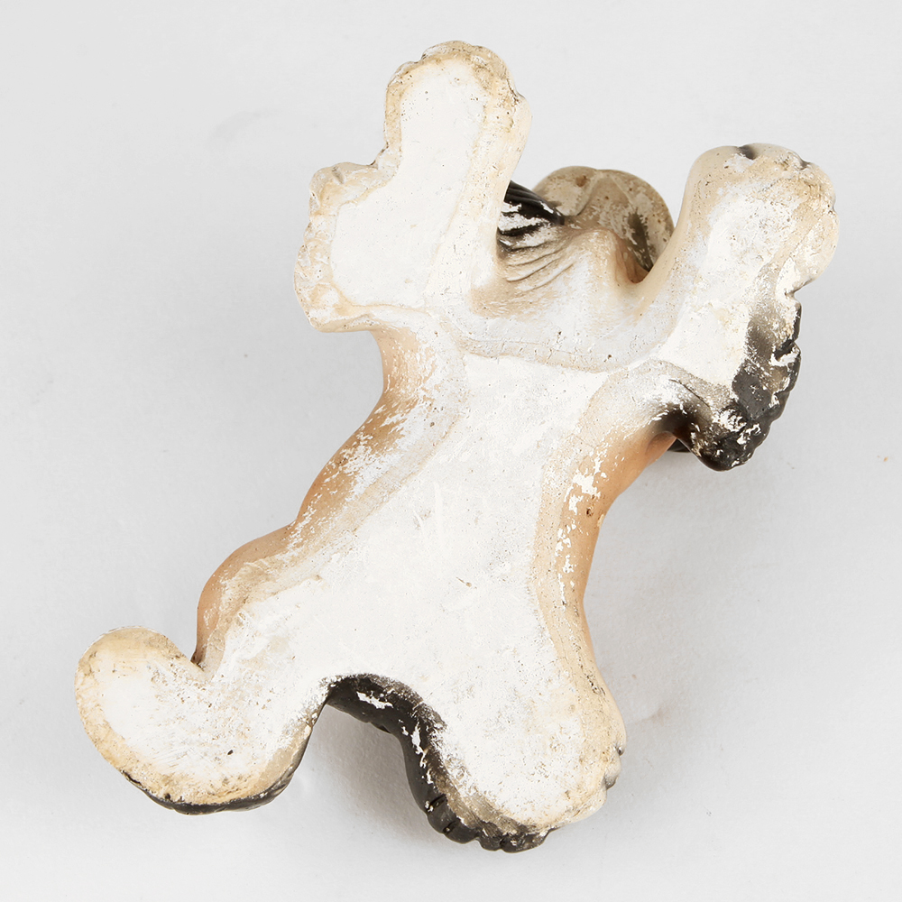 Chalkware Dog Figure