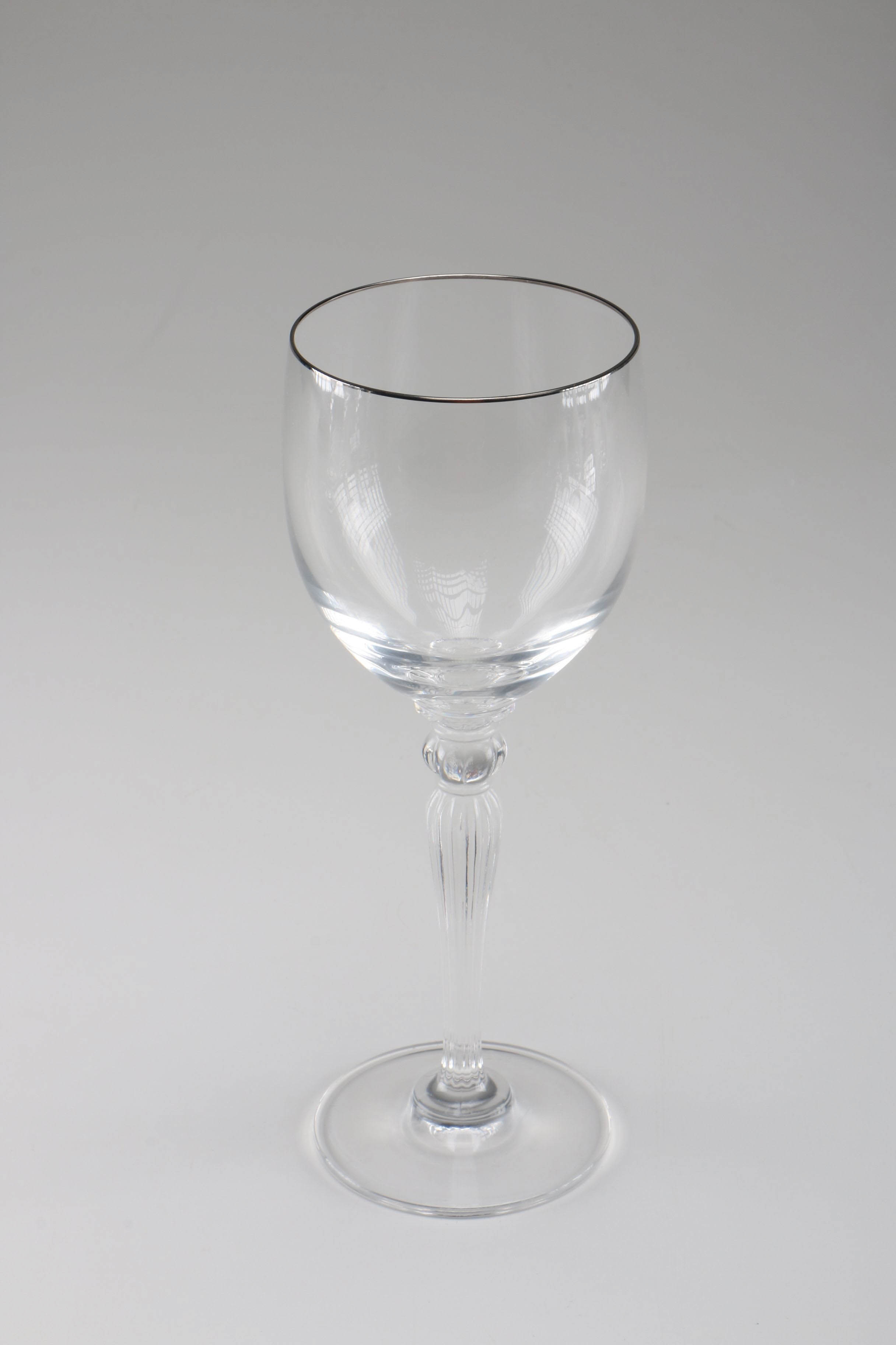 Crystal Assortment with Waterford Wine Glasses and Candlesticks