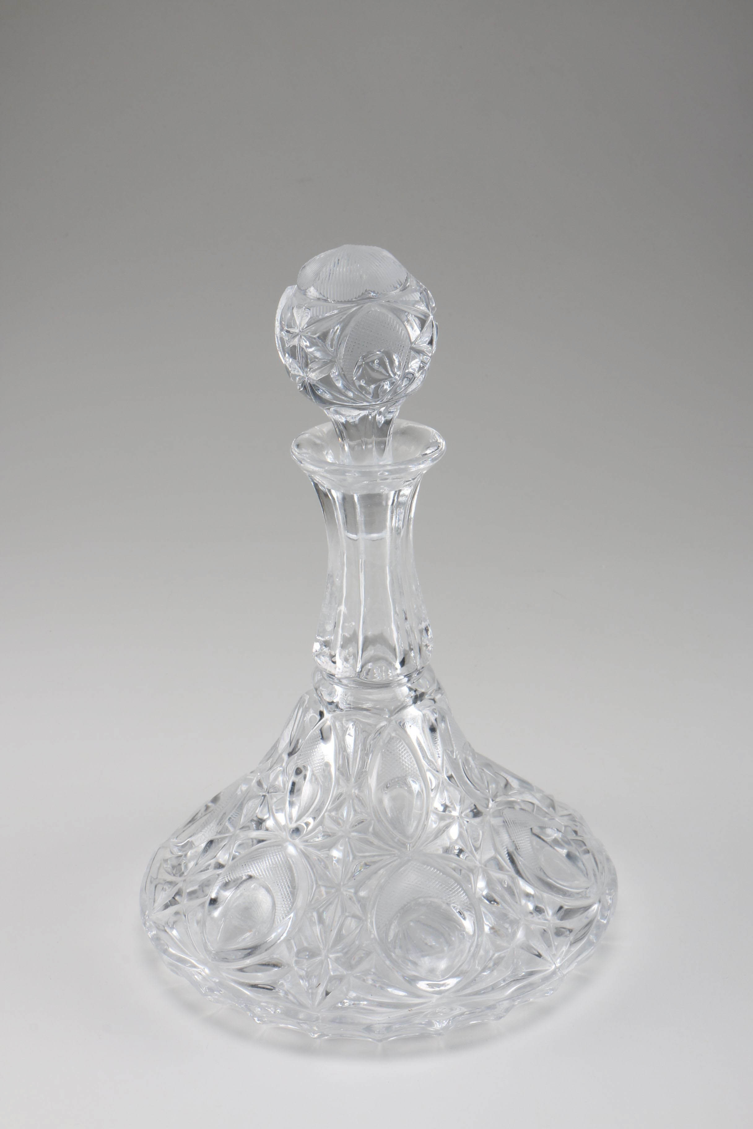 Green Pressed Glass Berry Bowls