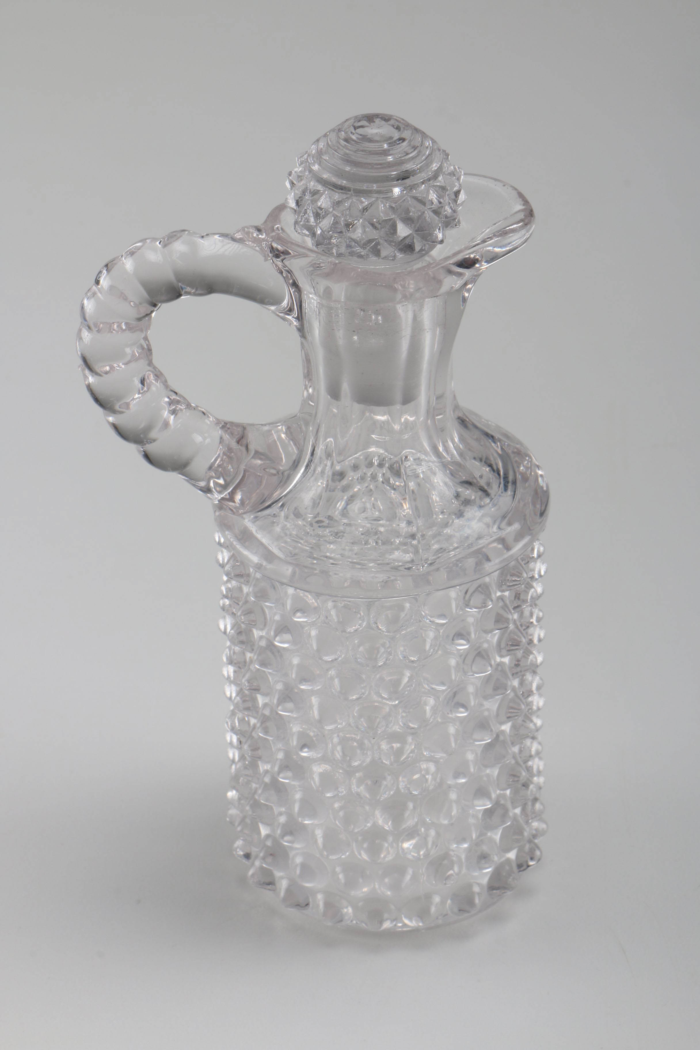 Green Pressed Glass Berry Bowls