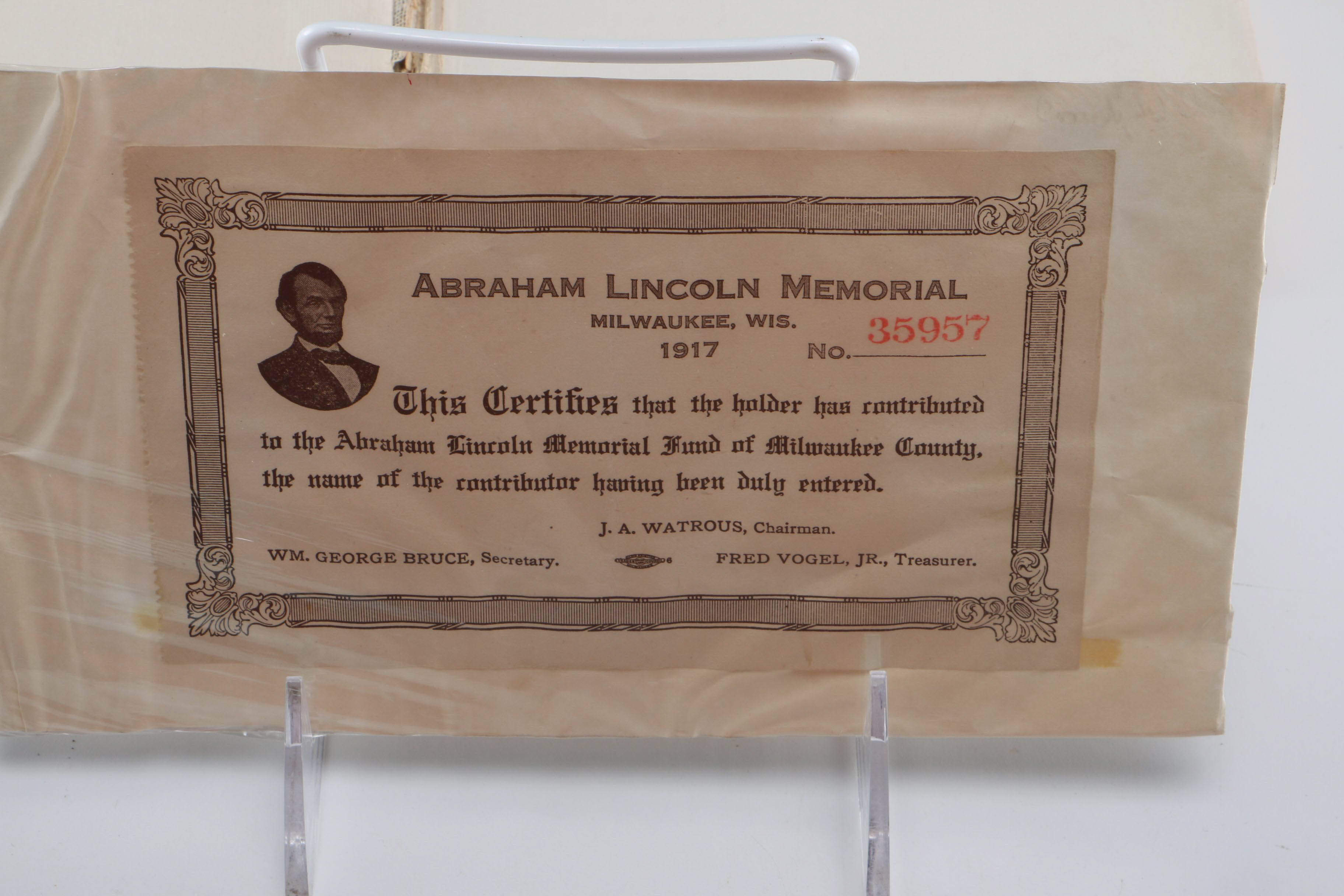 Life Of Abraham Lincoln Vol. I & II