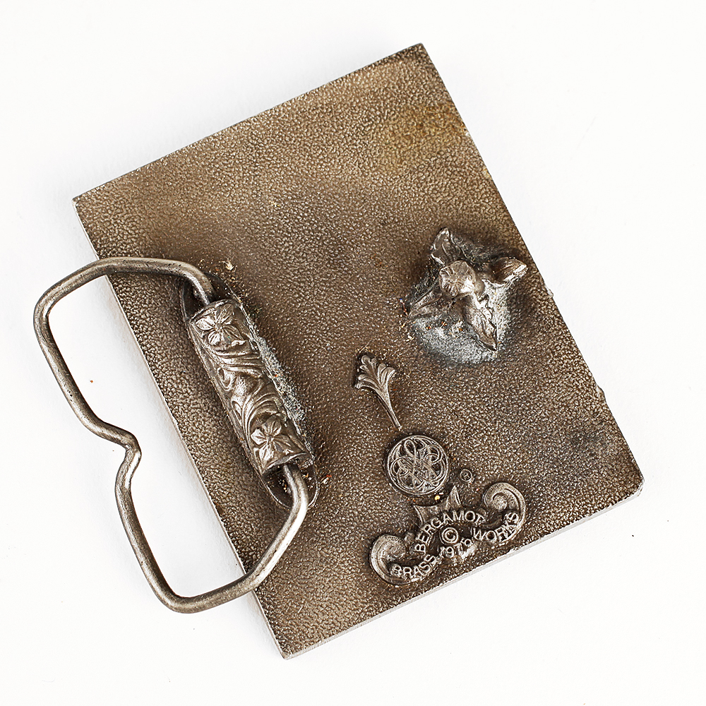 Moon Landing and Uncle Sam Metal Belt Buckles