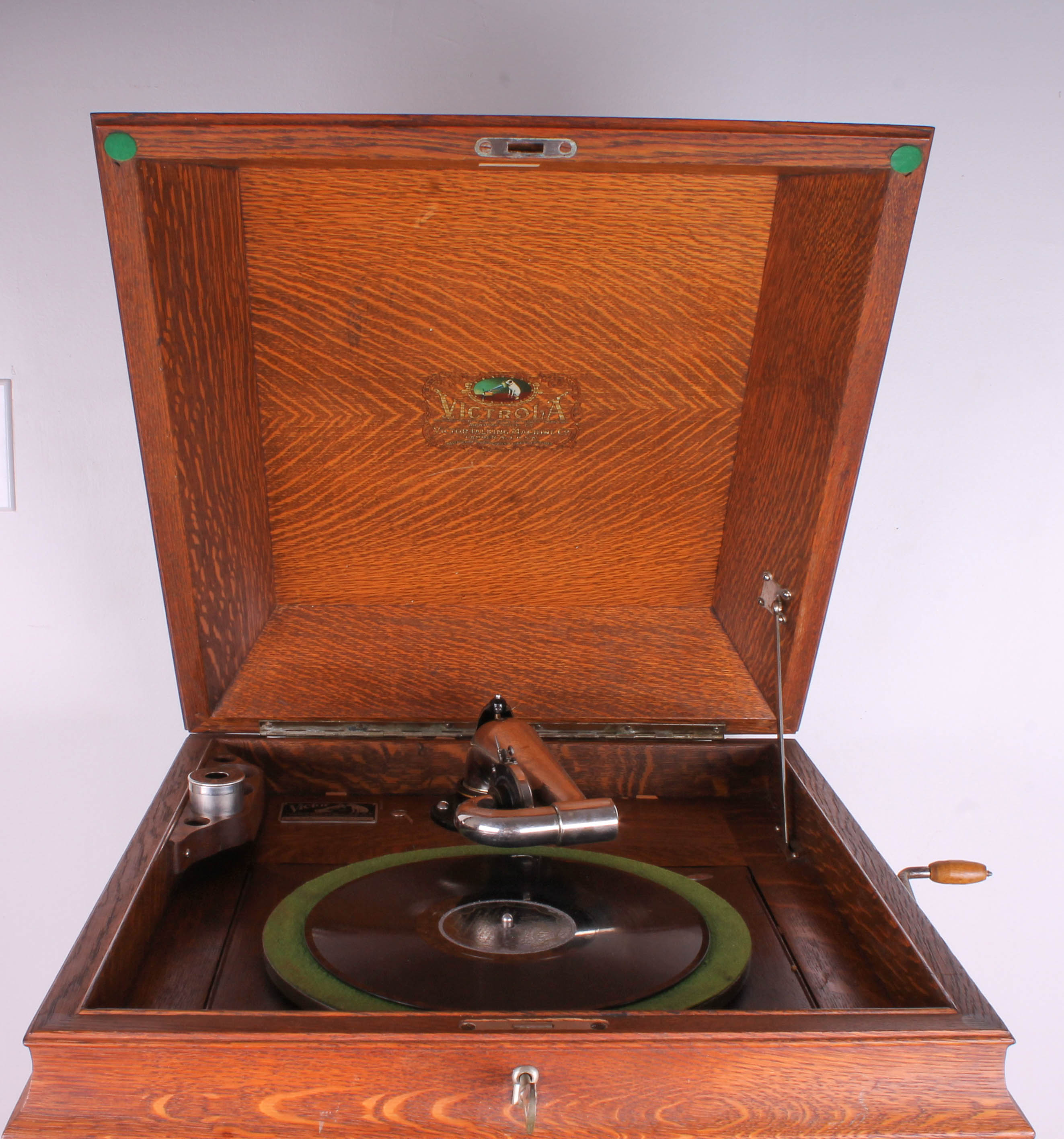 Circa 1918 Victor "Victrola" Record Player