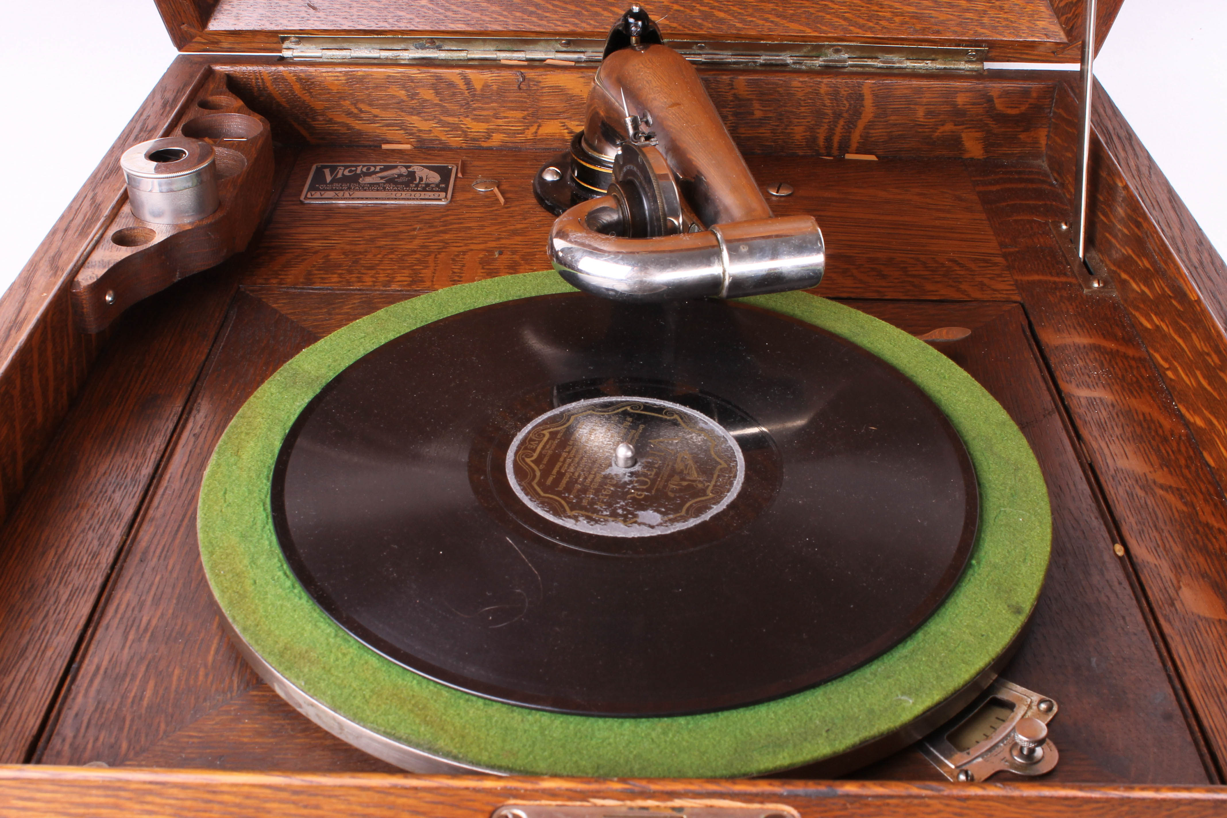 Circa 1918 Victor "Victrola" Record Player