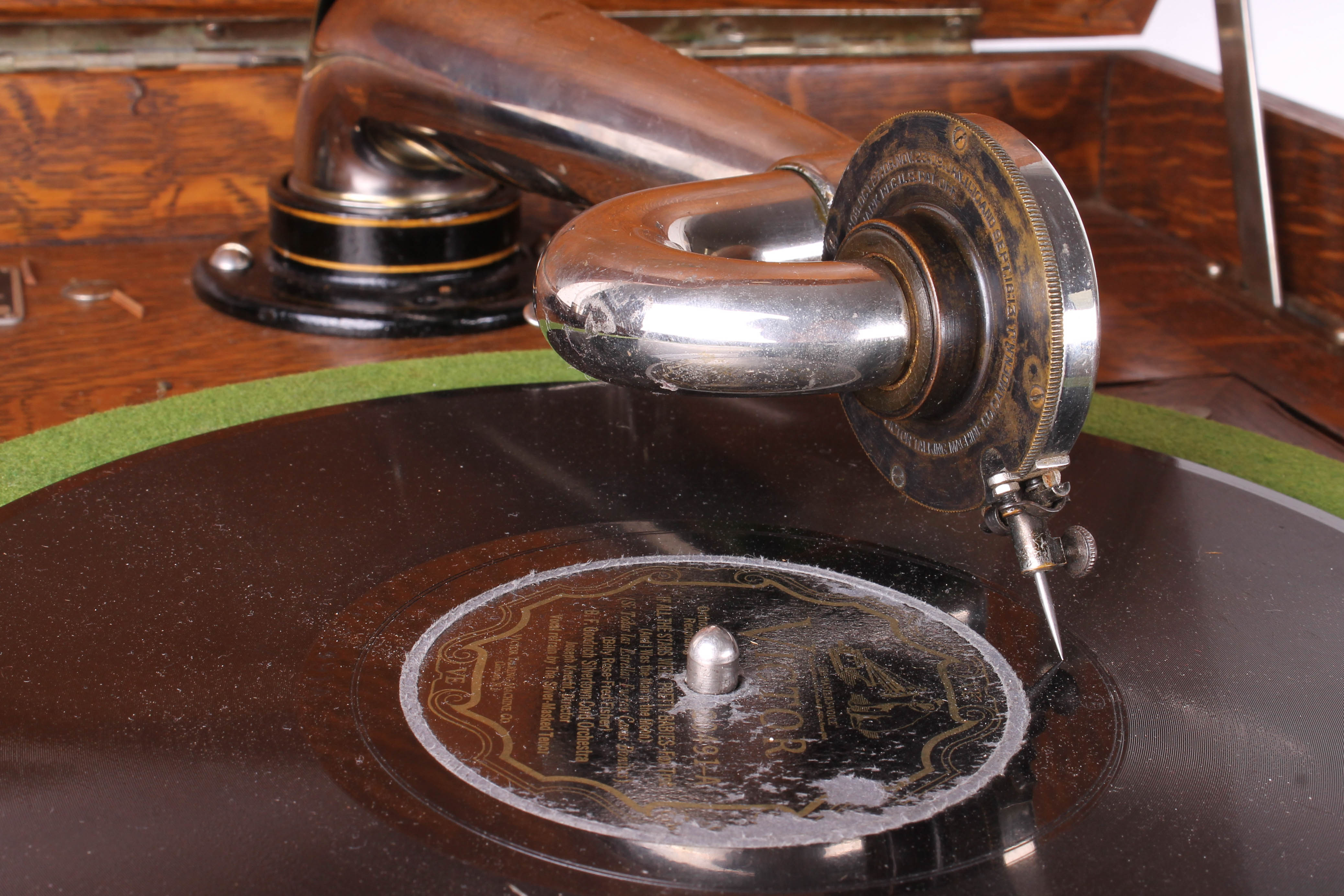 Circa 1918 Victor "Victrola" Record Player