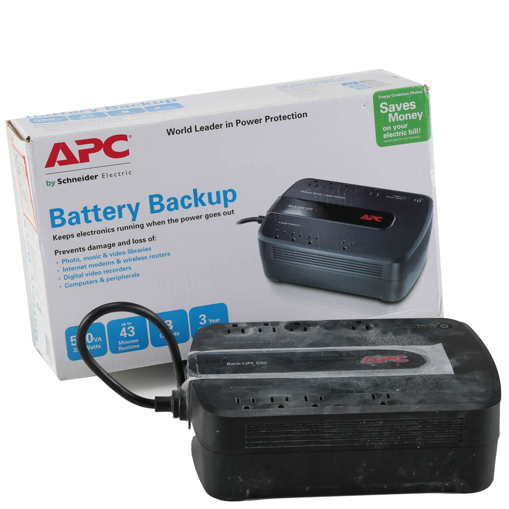 APC Battery Backup Unit With Surge Protector