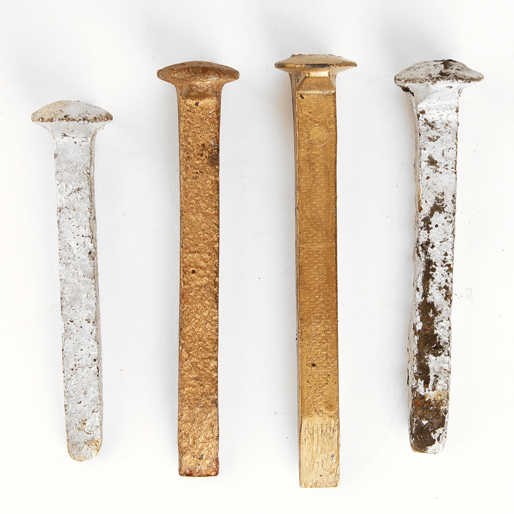 Painted Railroad Spikes