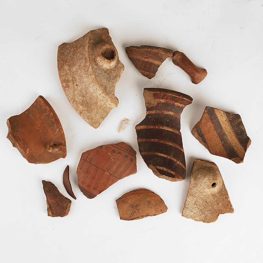Byzantine Era Terracotta Pottery Shards