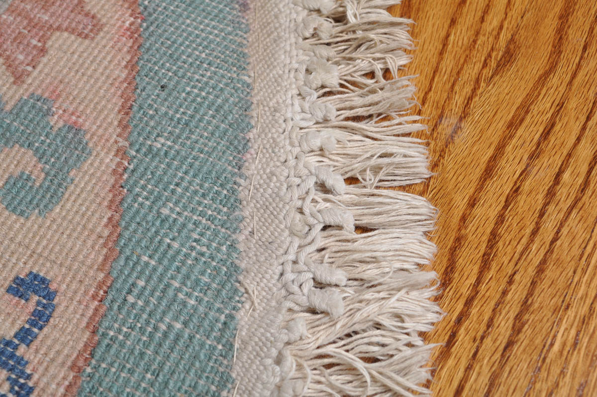 Teal Oval Accent Rug