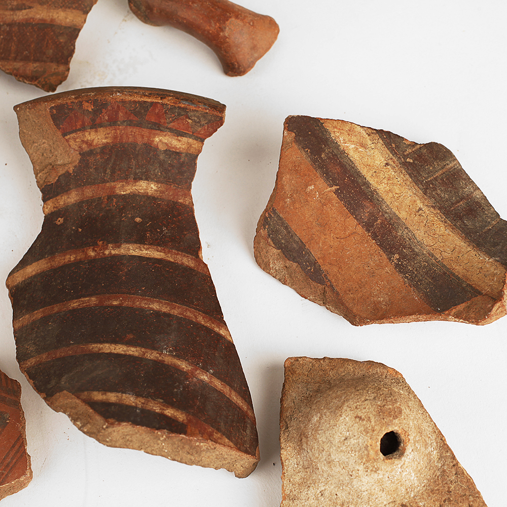 Byzantine Era Terracotta Pottery Shards