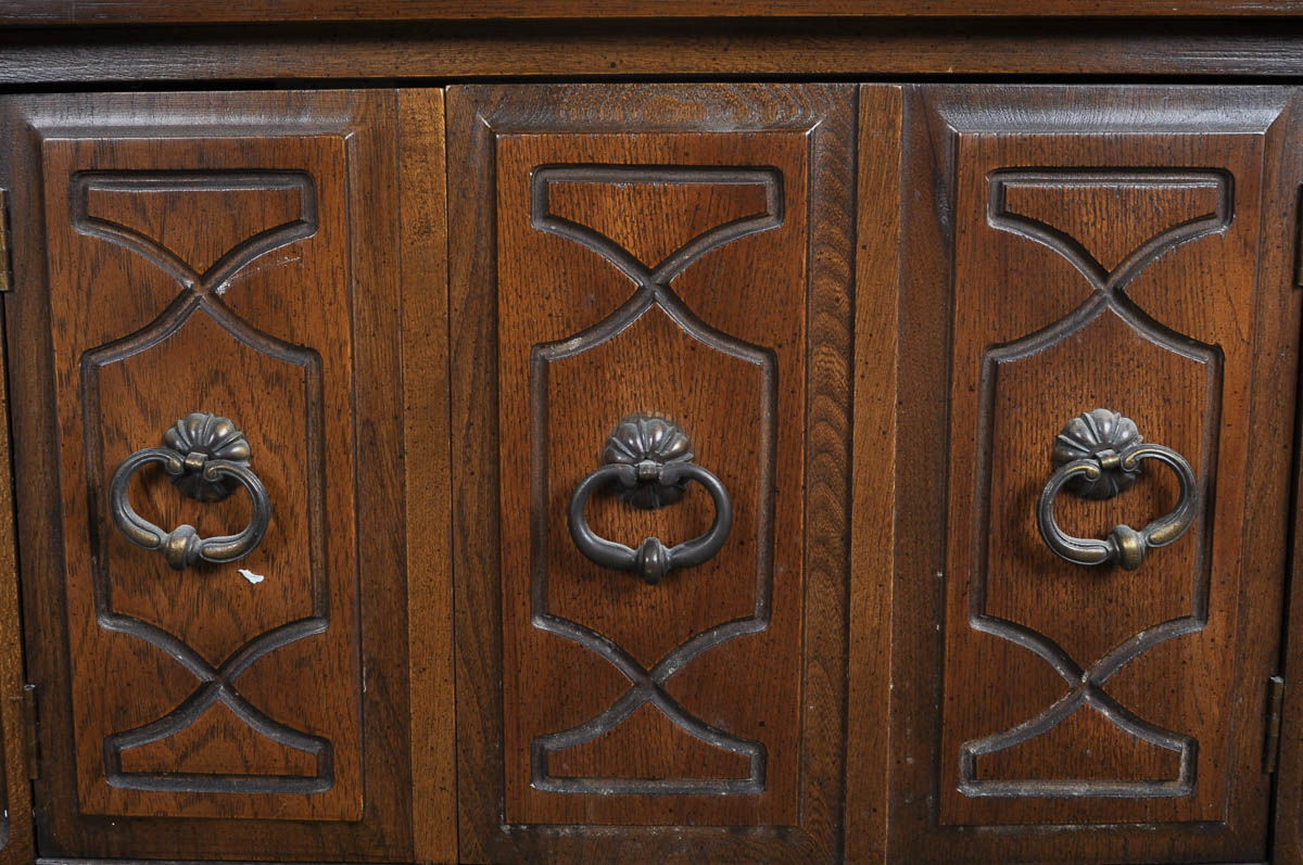 Vintage Small Media Cabinet