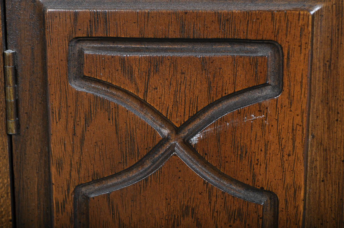 Vintage Small Media Cabinet