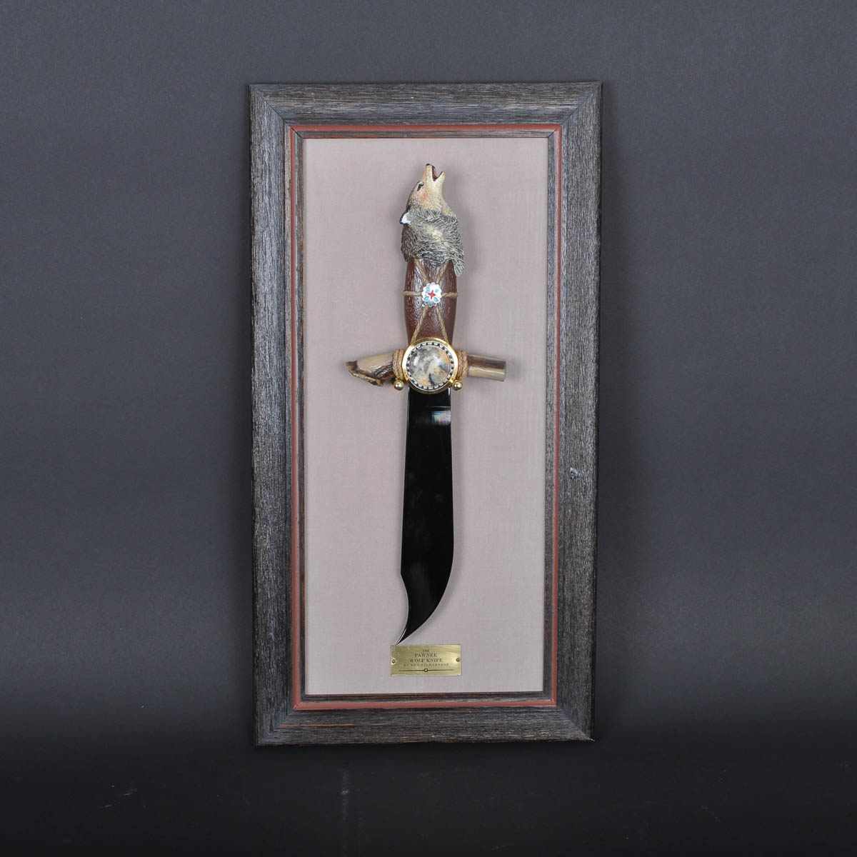 Franklin Mint "The Pawnee Wolf Knife" by Ben Nighthorse